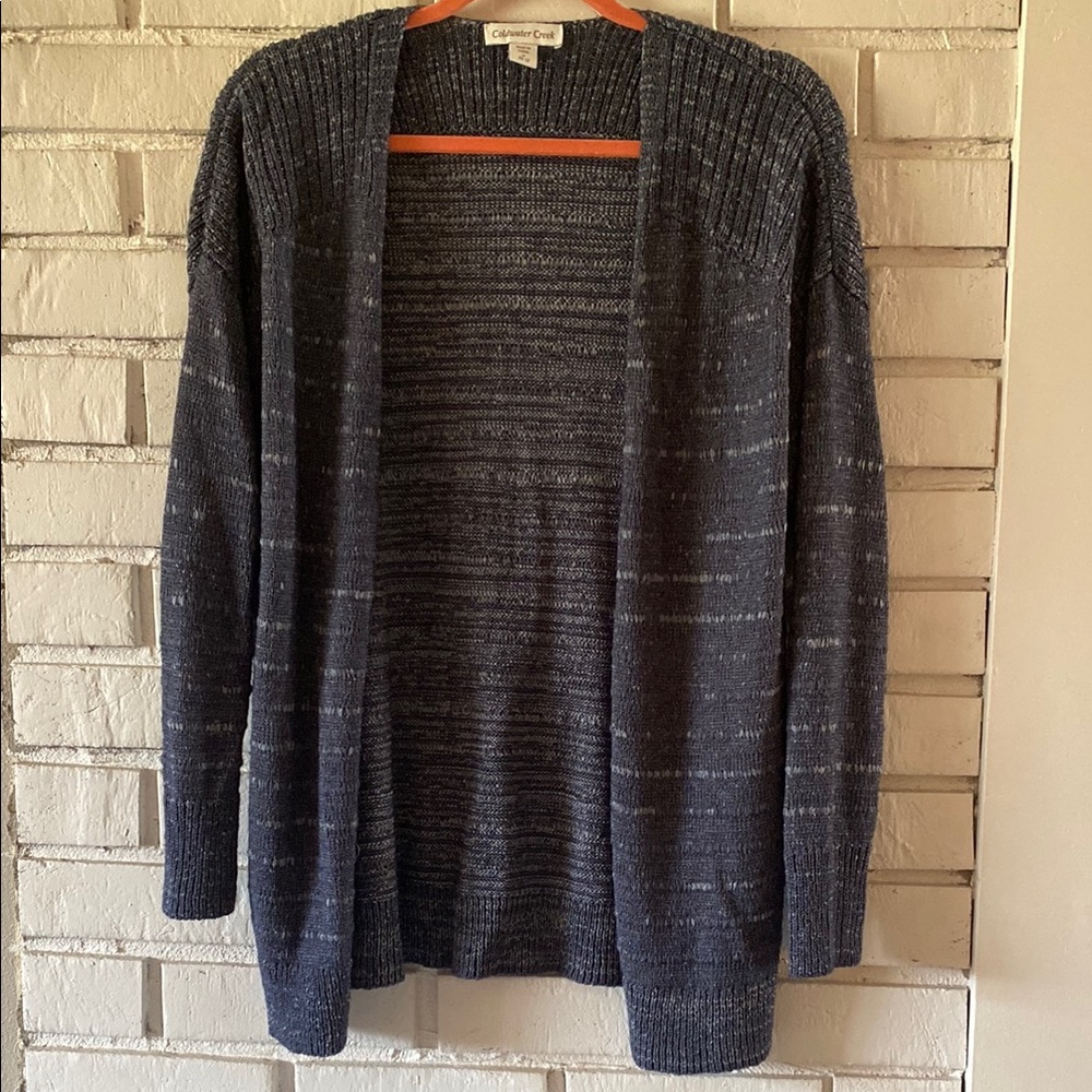 Coldwater Creek Open Front Sweater